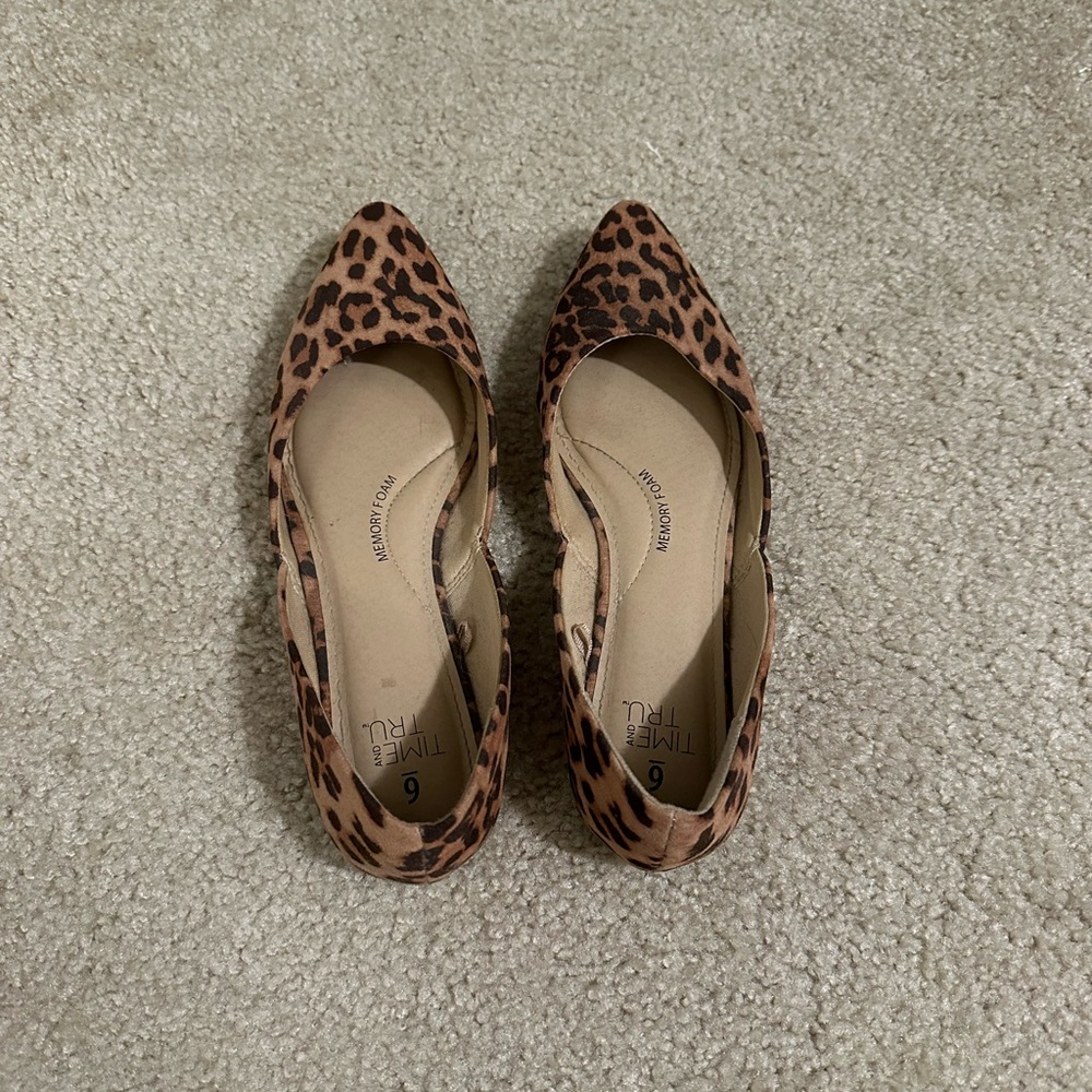 Cheetah Print Flats
